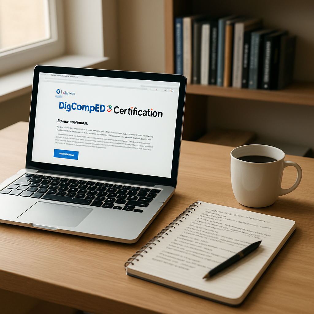 Come ottenere DigCompEDU accreditata +2 punti GPS online