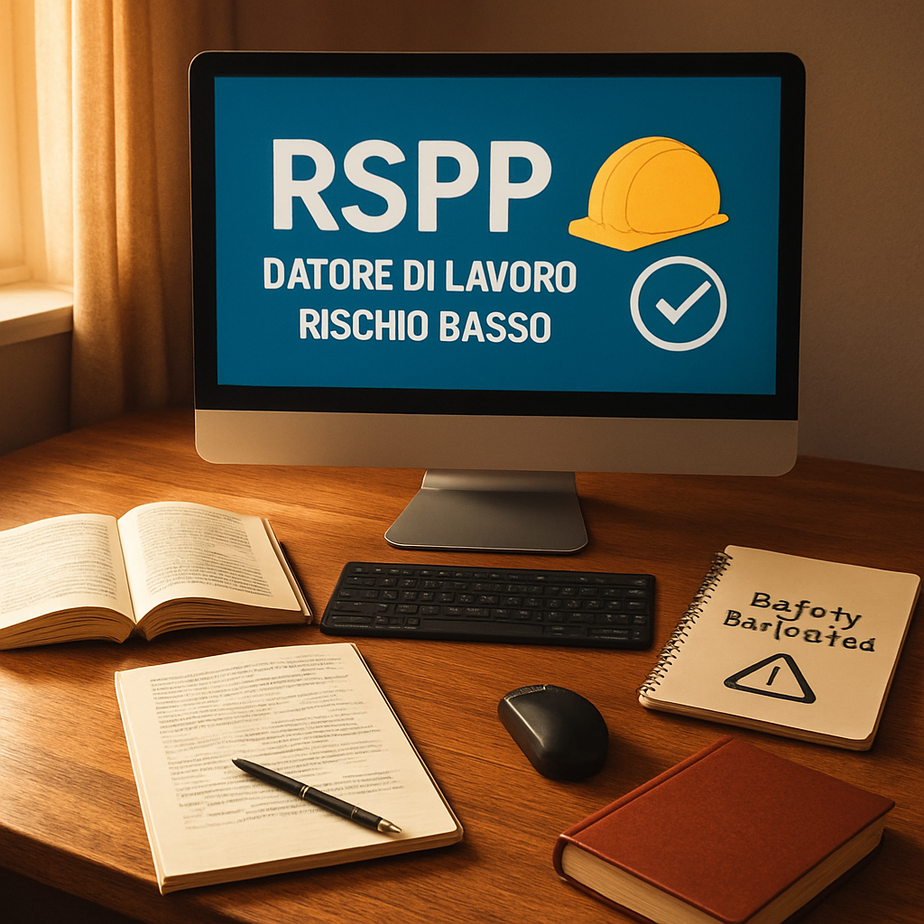 RSPP datore rischio basso: come ottenerlo in 16 ore