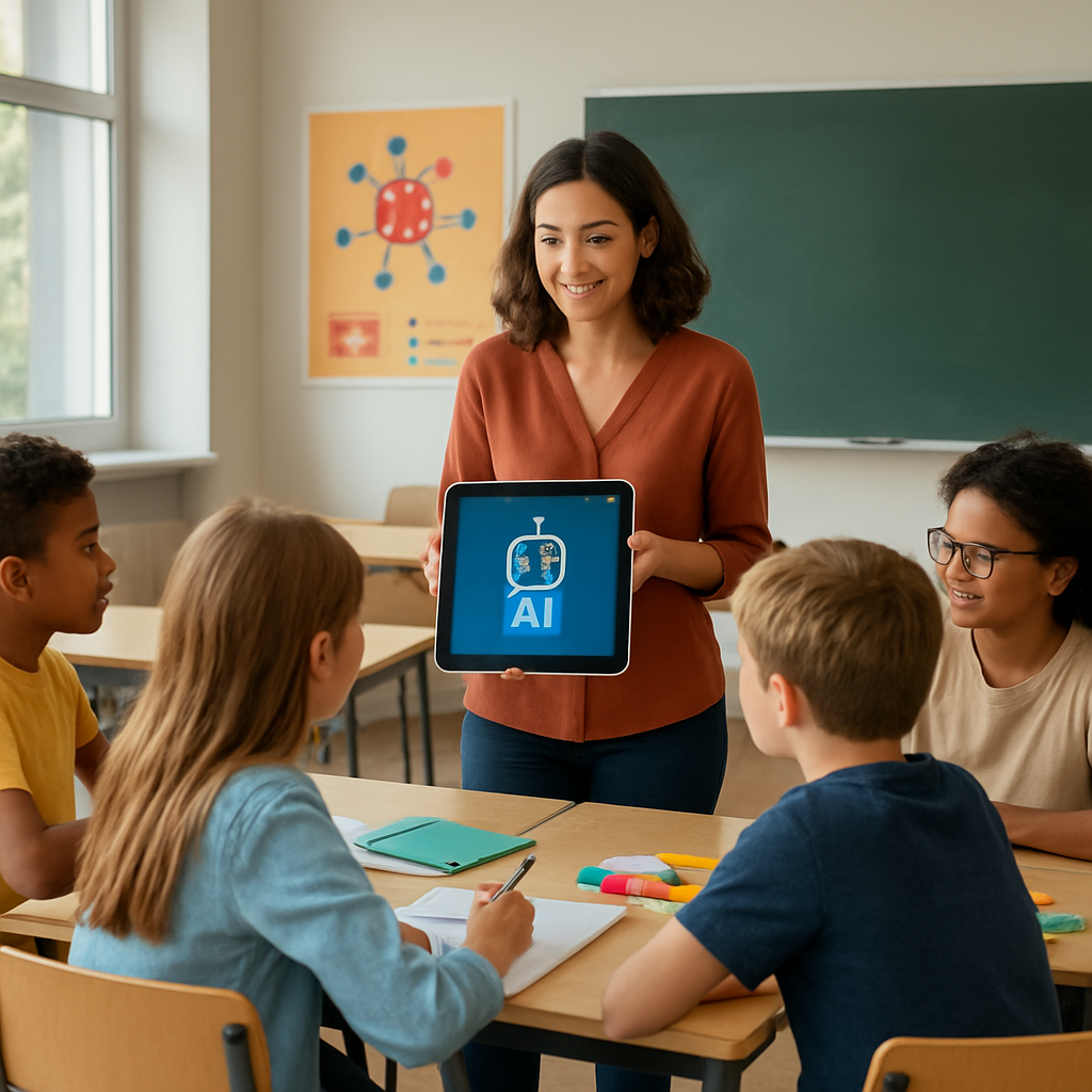 Guida pratica: usare l'AI in classe per docenti (Accredia)