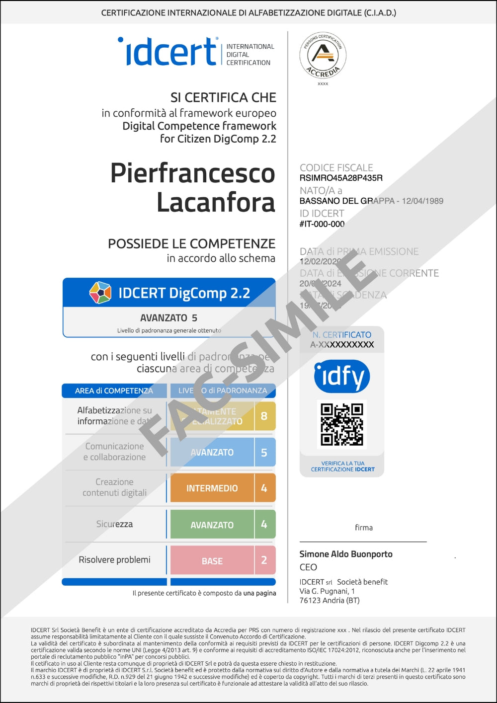 CERTIFICAZIONE INTERNAZIONALE DI ALFABETIZZAZIONE DIGITALE ACCREDIA IDCERT - VALIDA PER LE GRADUATORIE ATA FAC SIMILE.jpg__PID:9e8e6cf8-2c16-4163-9465-f243415b47c1
