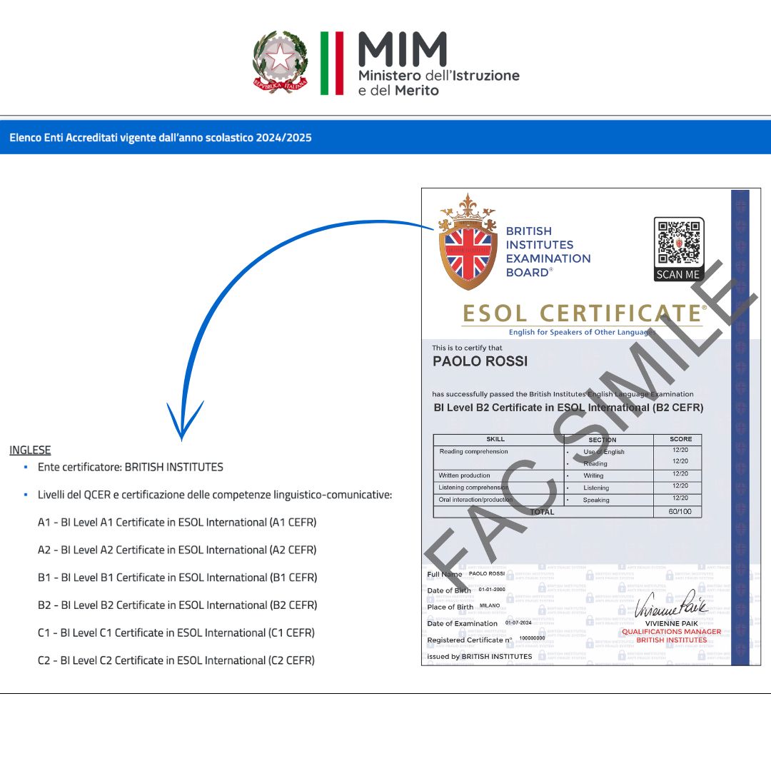 british institutes certificazione inglese riconosciuta MIM ex MIUR valida per punteggio nelle graduatorie GPS - IT FORMAZIONE.jpg__PID:37064a85-ddbd-4107-9b31-04bb7d6288ec
